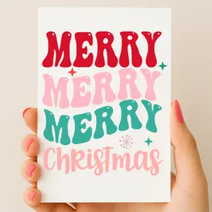 Merry Merry Merry Christmas 2025 | TapSake Interactive Greeting Card