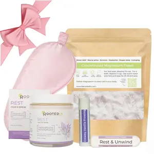 Spring Wellness & Relaxation Bundle | Relax, Unwind & Glow | Deep Sleep, Stress Relief & Soft Skin | Magnesium Cream, Soaking Salts & More