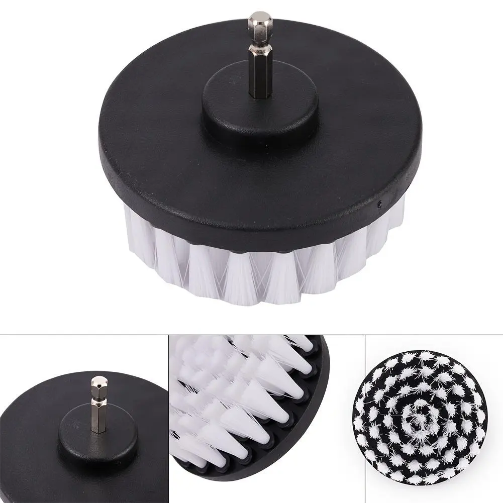 Electric cleaning brush, scrubbing brush, electric drill brush head, drill head attachment, suitable for cleaning carpets and furniture, Scrubber Brush