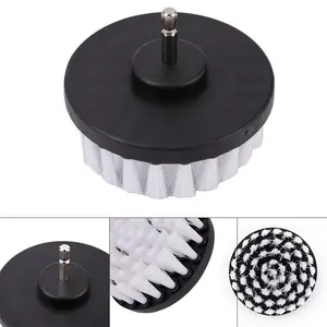 Electric cleaning brush, electric drill brush head, drill head attachment, suitable for cleaning carpets and furniture.