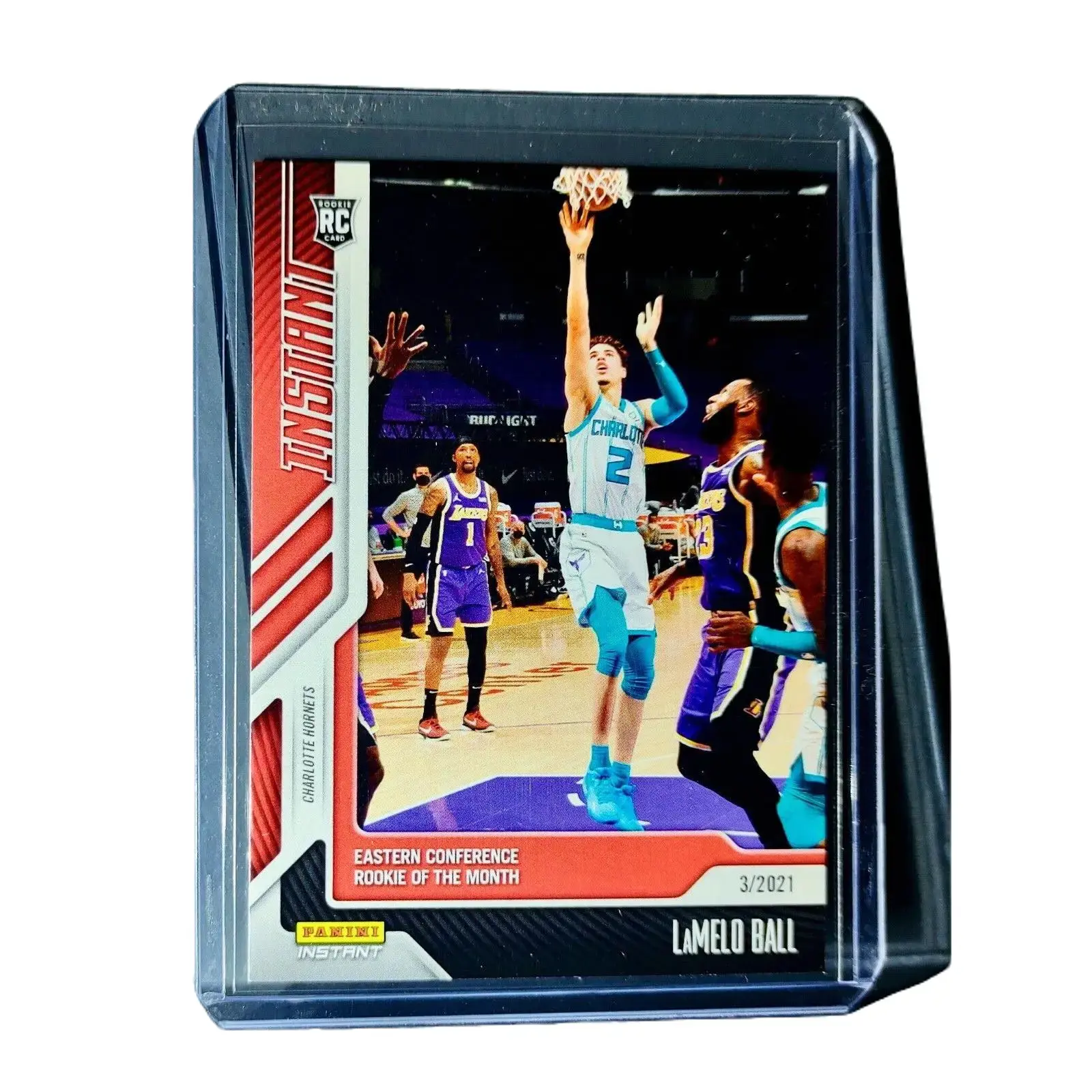 Lamelo Ball 2020-21 Panini #133 Rookie NBA Basketball Card Hornets 1 of 1,335