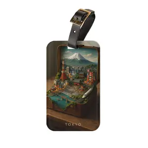 Tokyo in a Suitcase Travel Luggage Tag