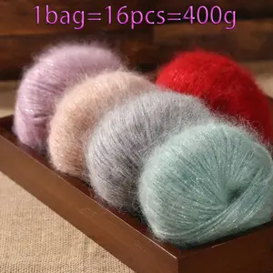 Premium Alpaca Wool Scarf Shawl Cardigan, Soft Long Fiber, Lightweight Fluffy Texture, Perfect for Knitting Accessories