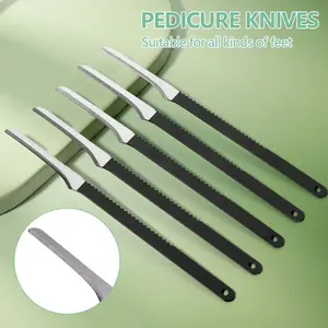 5 Foot Exfoliating Scrapers Pedicure Care Tool For Removing Dead Skin, Foot Callus Remover, Suitable For Men And Women, Foot Skin Care Facial Mask, Exfoliator, Perfect Gift For Family And Friends On Holidays