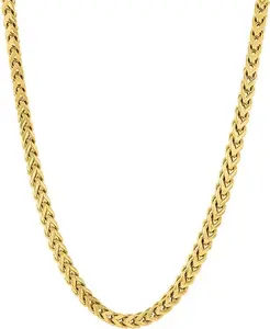 Franco Chain Necklace - Detailed Description Provided