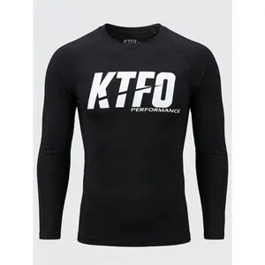 KTFO Rash Guard Compression Long Sleeve Shirt
