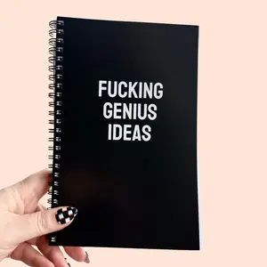 Fucking Genius Ideas Notebook