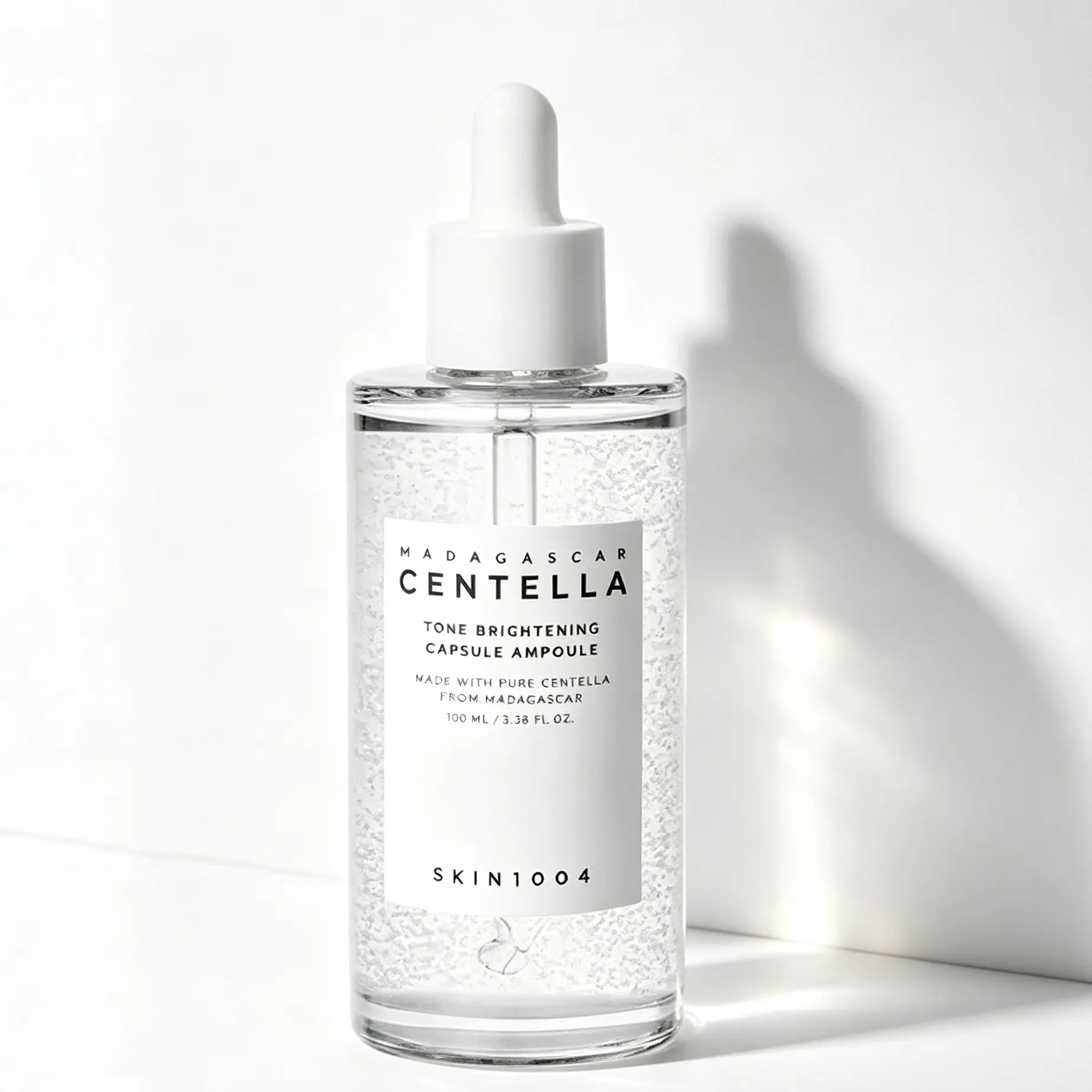 [SKIN1004 Official Shop] Tone Brightening Capsule Ampoule Serum, 100ml - Centella Asiatica Extract, Madecassoside for Hydration, Radiant Glow, Clear Skin Repair, Serums