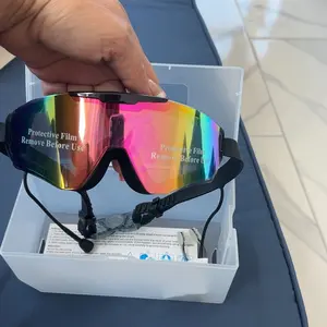 Viyawise Swim Goggles for Adults & Kids - Anti-Fog Full-Coverage, 3-Color UV Lens, Waterproof Earplugs & Nose Clip, Fit Outdoorfun