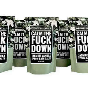 Best Selling Bath Salts, Jasmine Vanilla Bath Salts, Body Care Gift