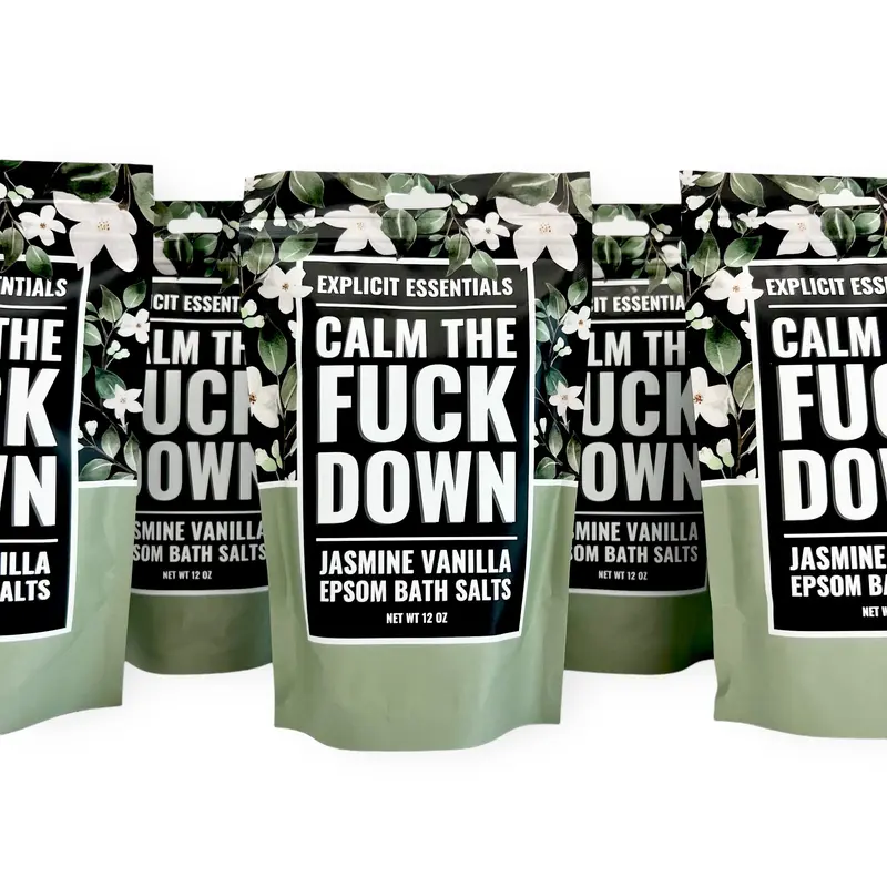 Best Selling Bath Salts, Jasmine Vanilla Bath Salts, Body Care Gift