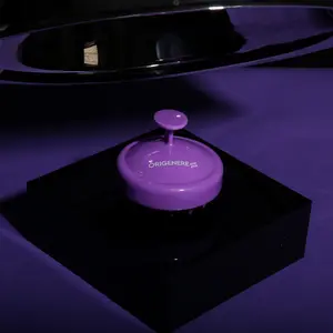 Origenere Black Scalp Massager with Silicone Bristles for Deep Cleaning and Improved Circulation