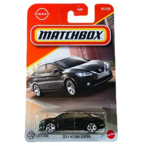 Matchbox 2016 Nissan Sentra - Black Sedan Diecast Car 91/125