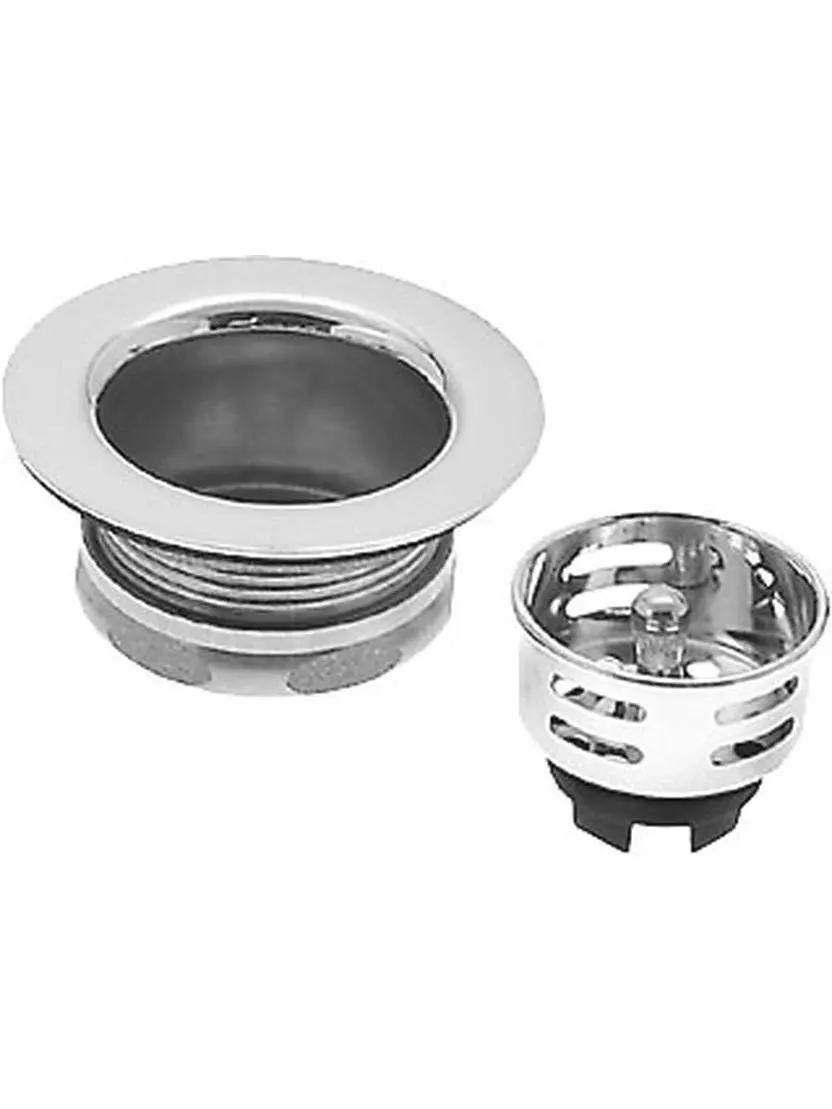 Westbrass D220-62 Midget Duo Post Strainer - Powder Coat Flat Black, Nuts, Washers