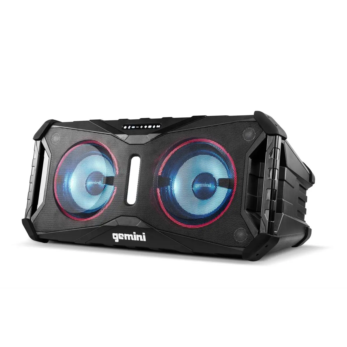 SoundSplash Floating Bluetooth Speaker - Black, Portable Waterproof Stereo Audio Device with Built-in Lights, Built-in Batteries, Auxiliary Input, Stable Connection for Party Vibes