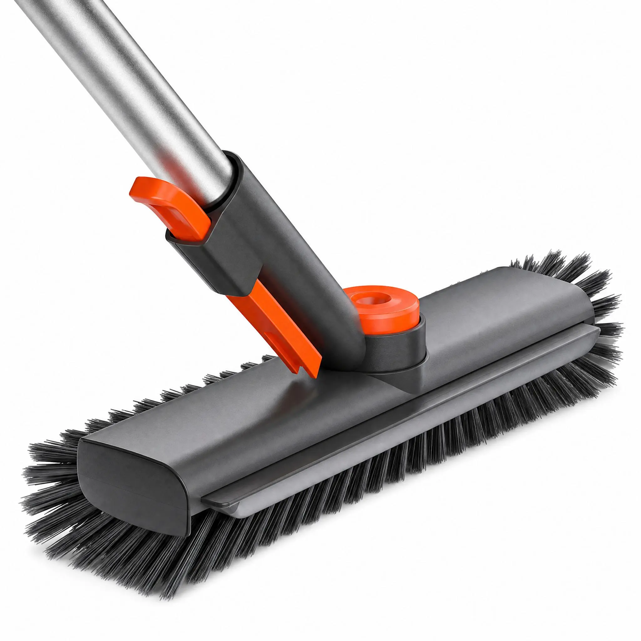 AIR U Multi-Purpose Long Handle Scrub Brush,AIR U 3-in-1 Floor Scrub Bathtub Brush with Long Handle, 3-in-1 floor scrub brush,, Bathroom, Patio, Garage, Kitchen, Wall & Deck – Home Cleaning Essentials