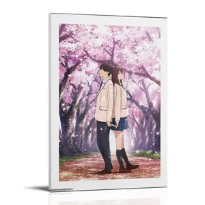 Animation-movie Version I Want to Eat Your Pancreas Posters Music Album Cover Posters Canvas Wall Art High-Resolution Vintage Band & Artist Prints for Room