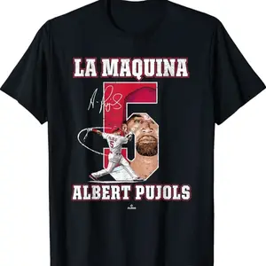 La Maquina Albert Pujols St Louis Missouri Mlbpa T-shirt