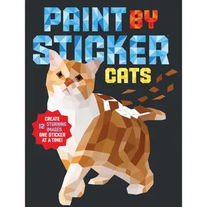 Paint by Sticker: Cats by Workman Publishing [Paperback Book]