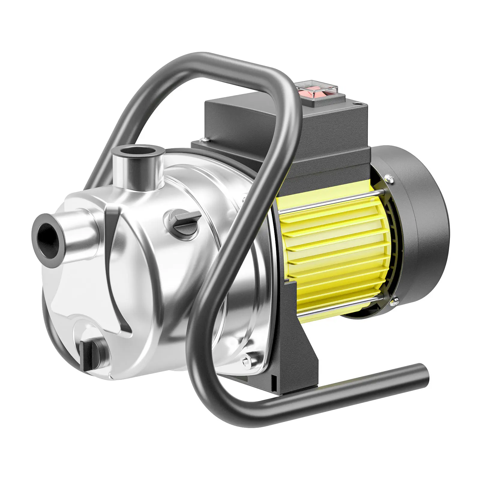 Shallow Well Pump 1 HP 1500 GPH, Portable Electric Booster Pump for Water Transfer, with Reliable Booster Function for Daily Water Transfer, for Shallow Wells Gardens Farms Water Tanks and Daily Water Transfer