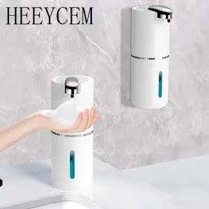 One intelligent induction foam soap dispenser, kitchen induction soap dispenser, USB charging, wall hanging, nail free wall hanging for detergent machine, two in one induction soap dispenser, suitable for kitchen and bathroom, Touchless Soap Dispenser