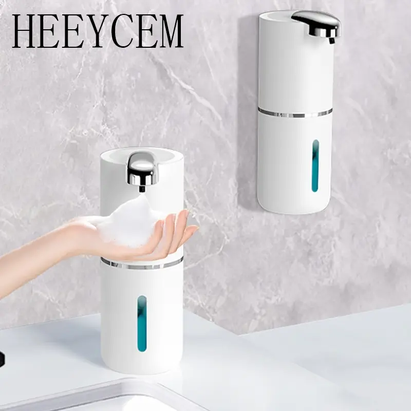 Induction foam soap dispenser, Foaming soap dispenser, USB charging, wall hanging, nail free, suitable for kitchen and bathroom