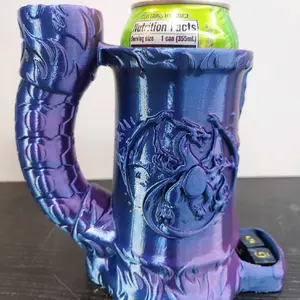 Drink Can holder and Dice Tower