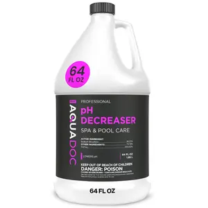 AquaDoc Spa pH Decreaser - 64oz for Hot Tub Water Balance - USA Made Chemicals