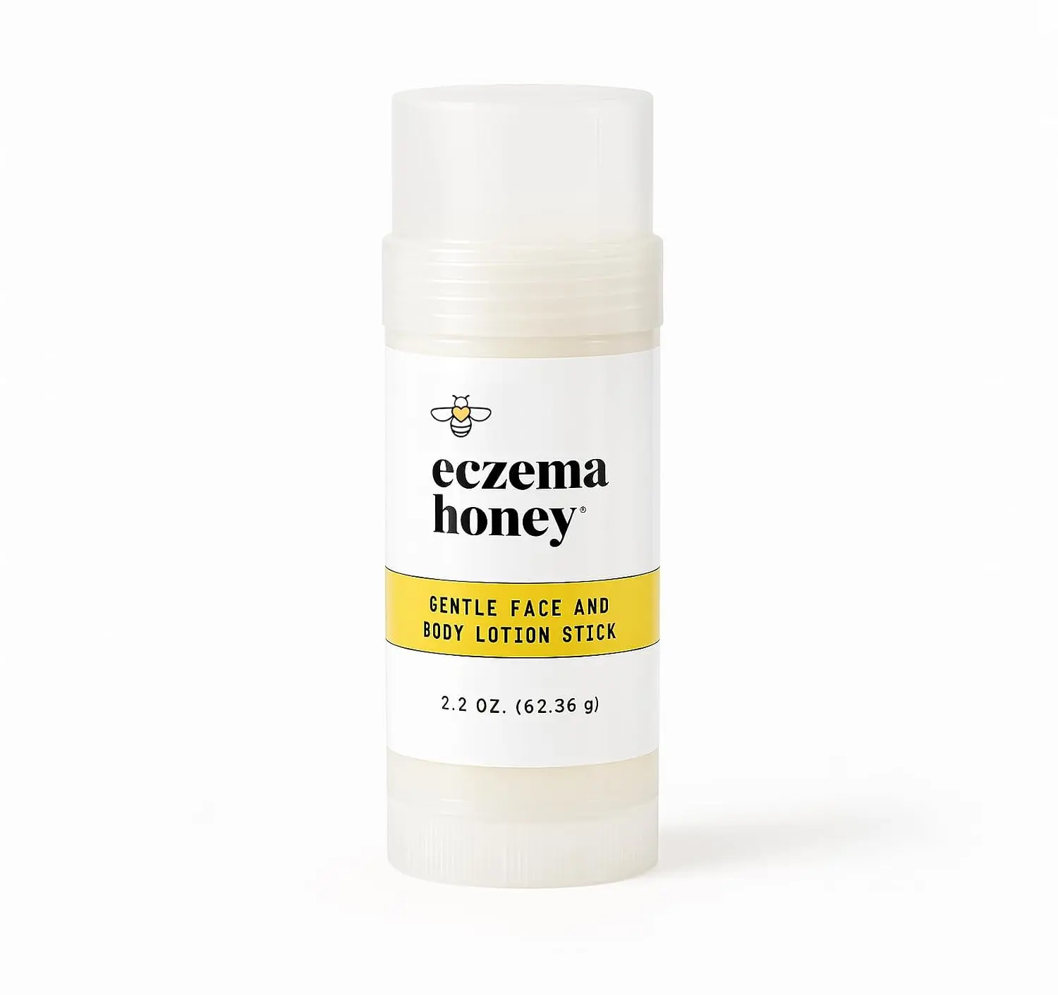 ECZEMA HONEY Gentle Face & Body Lotion Stick for Psoriasis & More (2.2 Oz) | Moisturizing Colloidal Oatmeal Hand Cream for Extremely Dry Skin - Eczema Lotion Helps Dermatitis