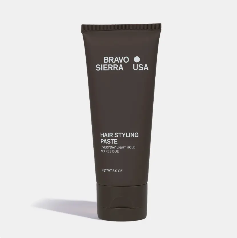 Bravo Sierra Hair Styling Paste – Matte Texture Clay, Light-Medium Hold, Frizz Control, Non-Greasy Finish – For All Hair Types