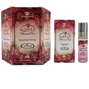 Moroccan Rose  6ml (.2oz) Roll-on Perfume Oil by Al-Rehab (Box of 6)