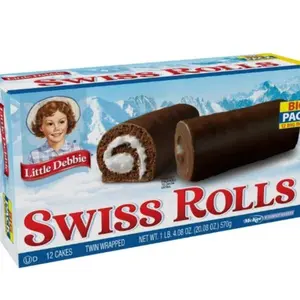 Little Debbie Big Pack Swiss Rolls, 20.08 oz (12 count)