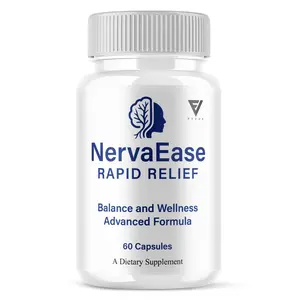 NervaEase Premium Health & Wellness Nootropic Suppleement (60 Capsules)