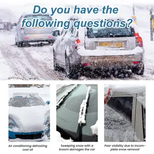[Winter Special Offer, Limited Time Discount!] Car Window Anti-Frost and Anti-Ice Cover, Winter Car Snow Cover