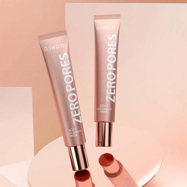 O.TWO.O Oil-Free Face Primer – Matte Finish, Pore Minimizing, Lightweight Vegan Formula for Smooth Makeup Base