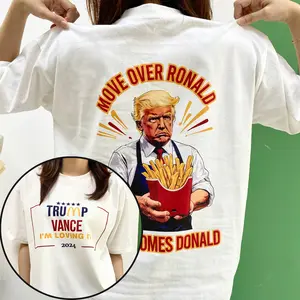 Trump Mc Donald Shirt, I am voting for the Outlaw and Hillbilly Trump Tee, Cowboy Trump Tee, Presidential Election, Stand With Trump, Trump 2024