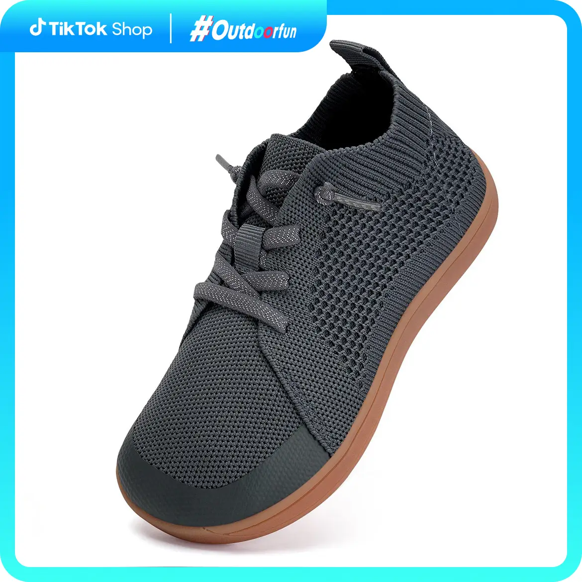 WateLves Unisex Kids Toddler Wide Barefoot Knitted Walking Shoes with Lightweight Breathable Naturally Splay Flexible Fit Outdoorfun TikTokShopfalldea