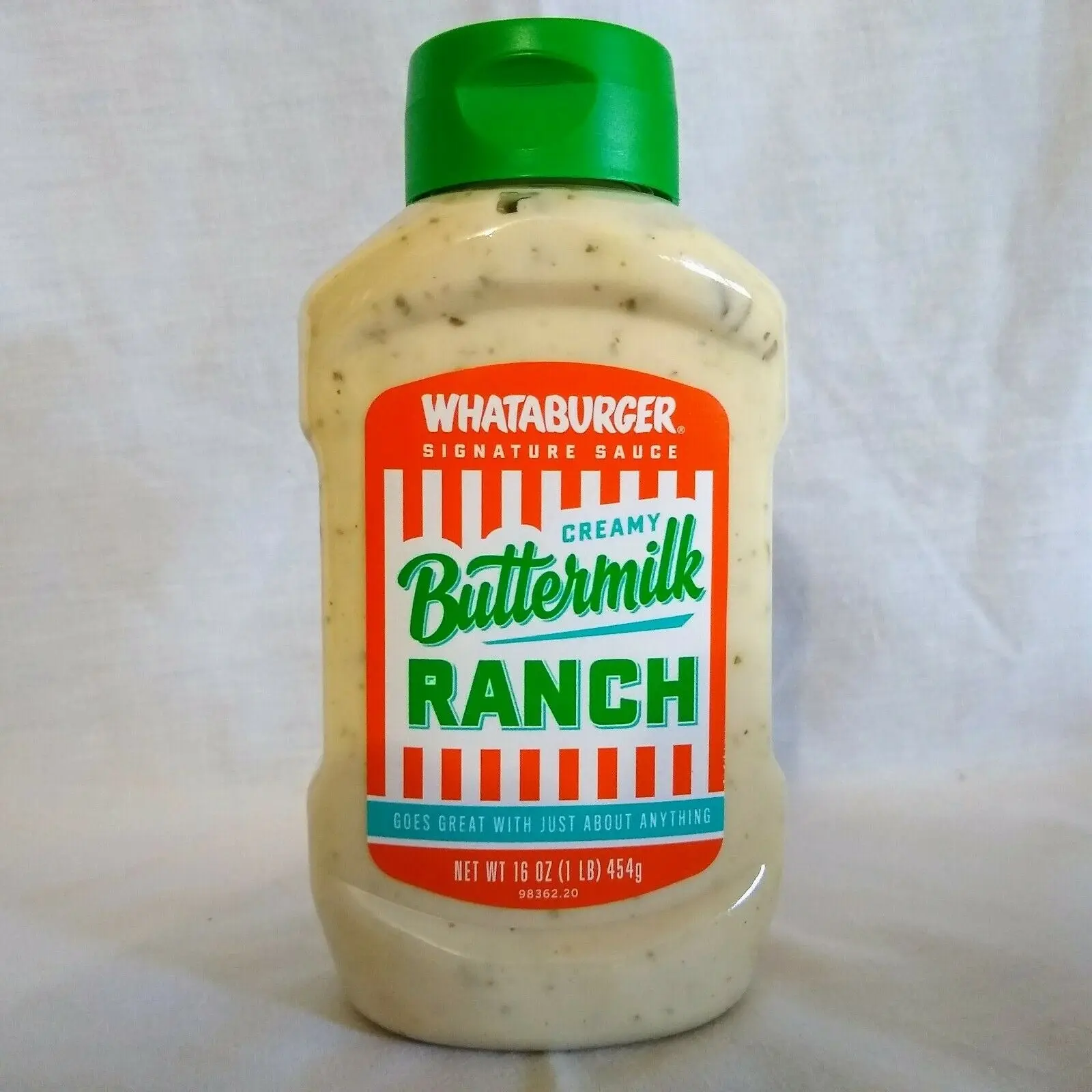 Whataburger Creamy Buttermilk Ranch 16 Oz. Squeeze Bottle