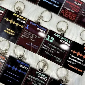 Motorsport Team Radio Keychain