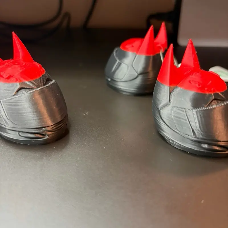 Bat rider keychains
