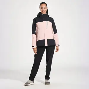 KINO Women's Vesta 3-in-1 Tech Jacket Breathable Thermal Coats Customized Duck Fabric Fit Lightweight Nylon Outdoor Pocket Polyester Waterproof & Breathable 8K/5K Dynamic T800 Tech Fabric Expedition-Grade Design