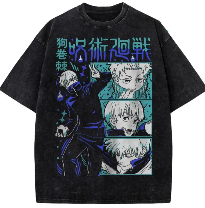 Toge Inumaki Shirt, Jujutsu Kaisen Shirt, Cursed Speech Anime Graphic Tee, JJK Manga Streetwear Shirt Unisex Cotton Crewneck T-Shirt Menswear Womenswear Streetwear Top