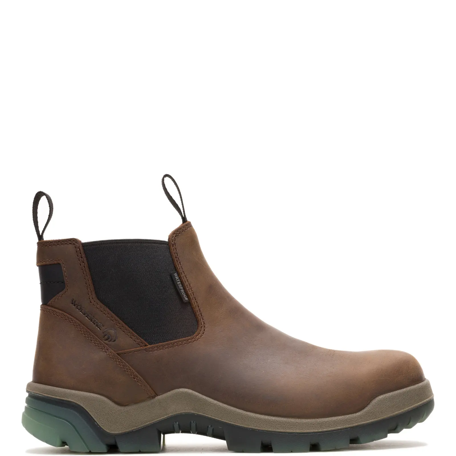 Wolverine Vantage Hyprest WP CarbonMax Romeo Mens Brown Wide Work Boots