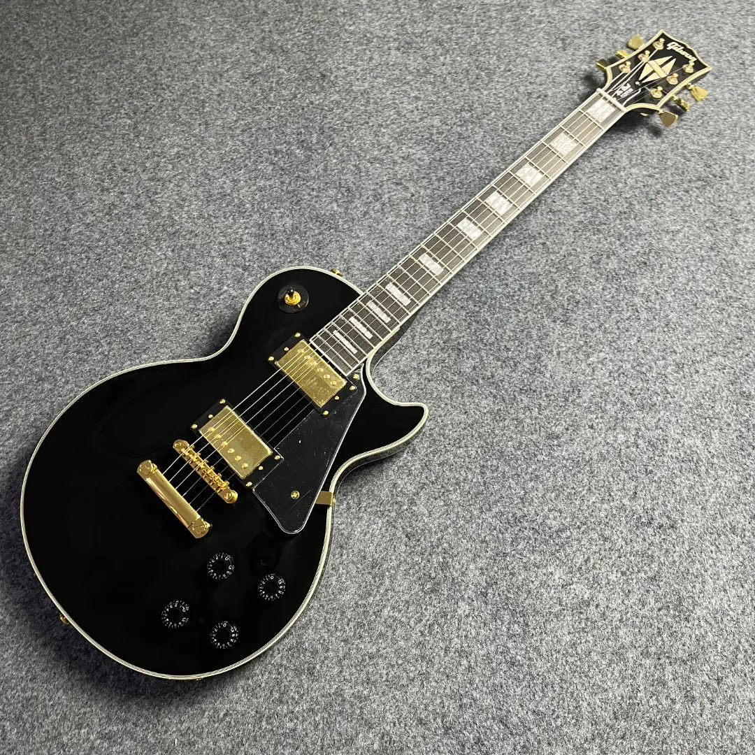 Gibson 6 Strings LP Electric Guitar, Rosewood Fingerboard, Solid Wood Body, Fixed Bridge, 22 Frets, HH Pickups, Professional Instrument for Pop