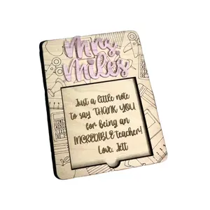 Teacher appreciation post it note holder, fun teacher gift for teacher appreciation week