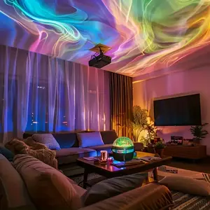 Starry Sky Projector-Blending Dreamy Aurora With Glittering Stars