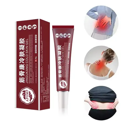 Muscle & Bone Health Cold Gel - Adults' Healthcare Therapy Pain Calm Cream, 24-Month Body Care Joint Relief Treatment (Single Item)