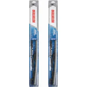 Precision Engineered Wiper Blade High Performance Aerodynamic Blade Wipes Up Every Drop of Water Silent, Durable, and StreakFree (" + ")