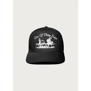 Just For A Moment 5 Panel Hat | Black