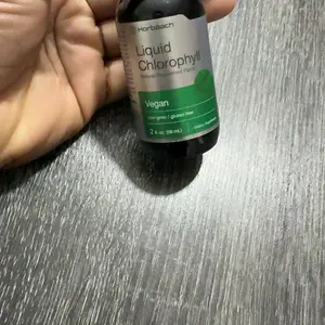 Horbäach Liquid Chlorophyll Drops | 2 oz | Vegan, Non-GMO, and Gluten Free Formula | Natural Peppermint Flavor